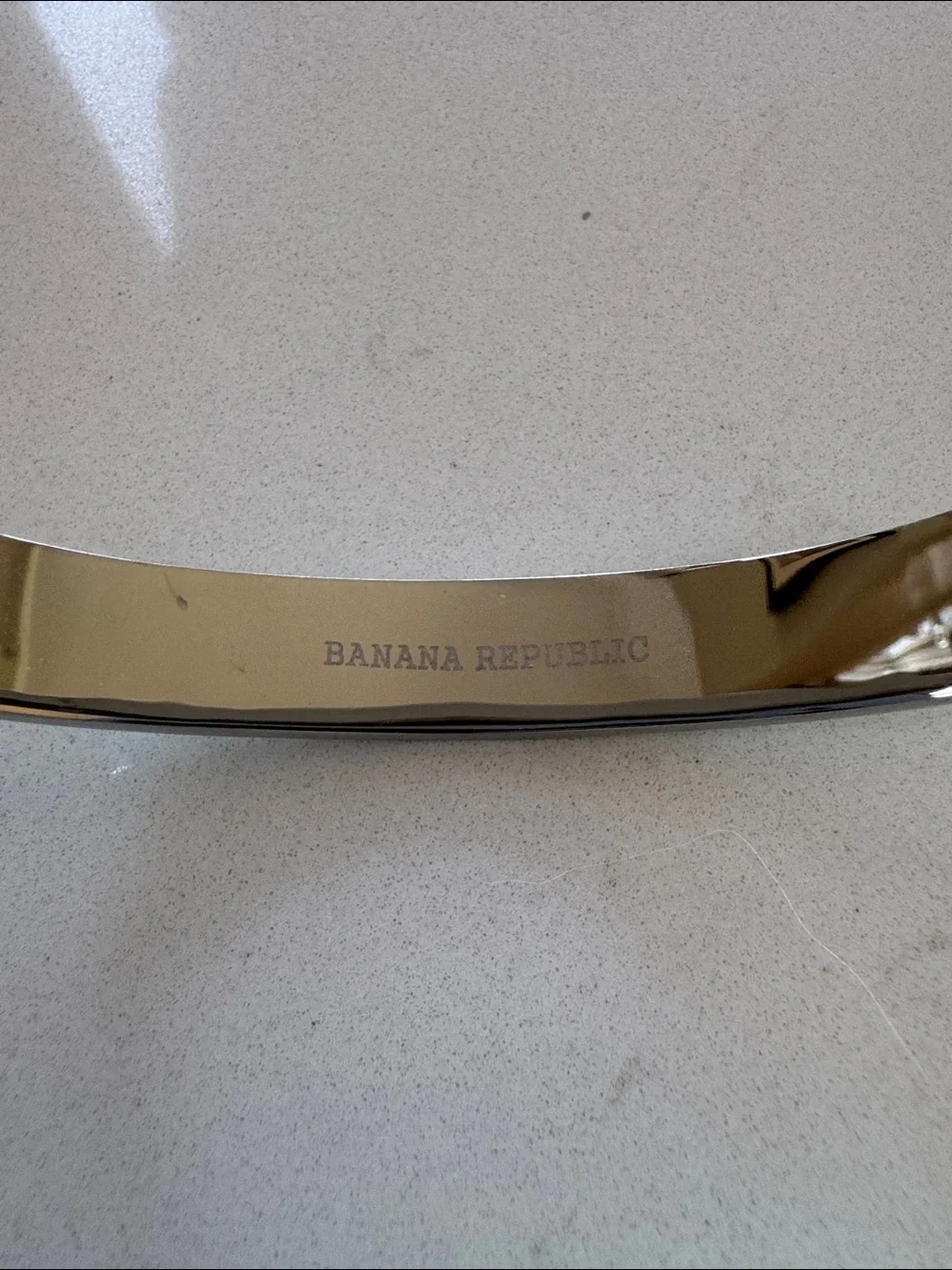 Banana Republic Mint Green Enamel Bangle Bracelet Set of 2 NWOT